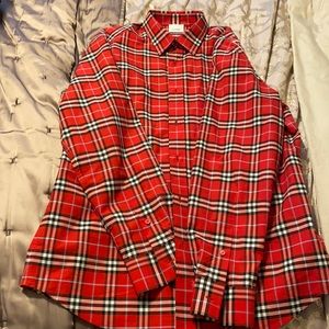 Burberry red plaid
